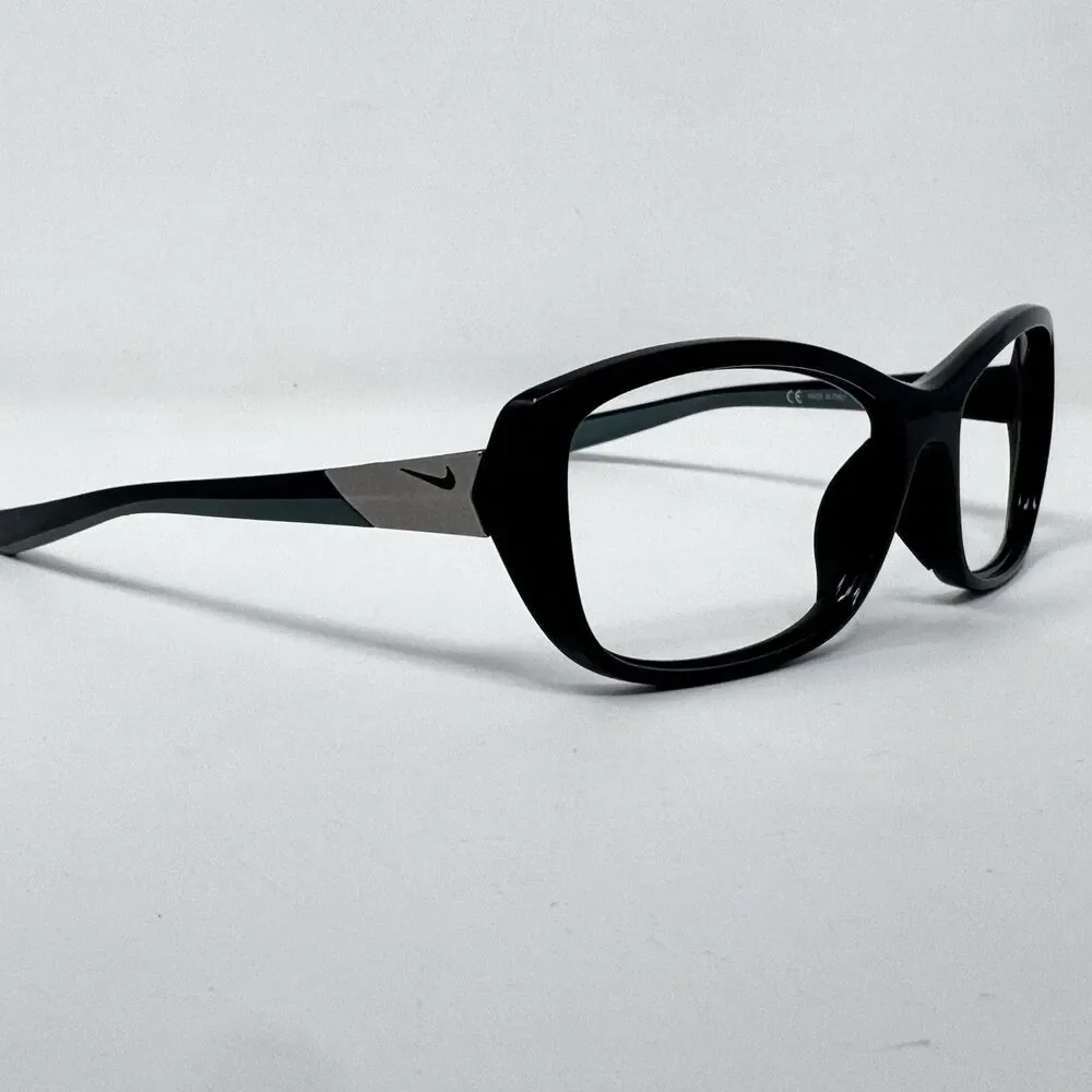 Nike Flex Finesse EV0996 001 Black Sunglass Frames Made in Italy ~56-16-140